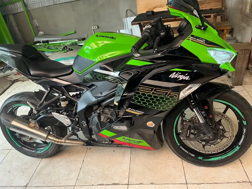 Zx25r ABS Quickshifter 2021 service record di kawasaki resmi