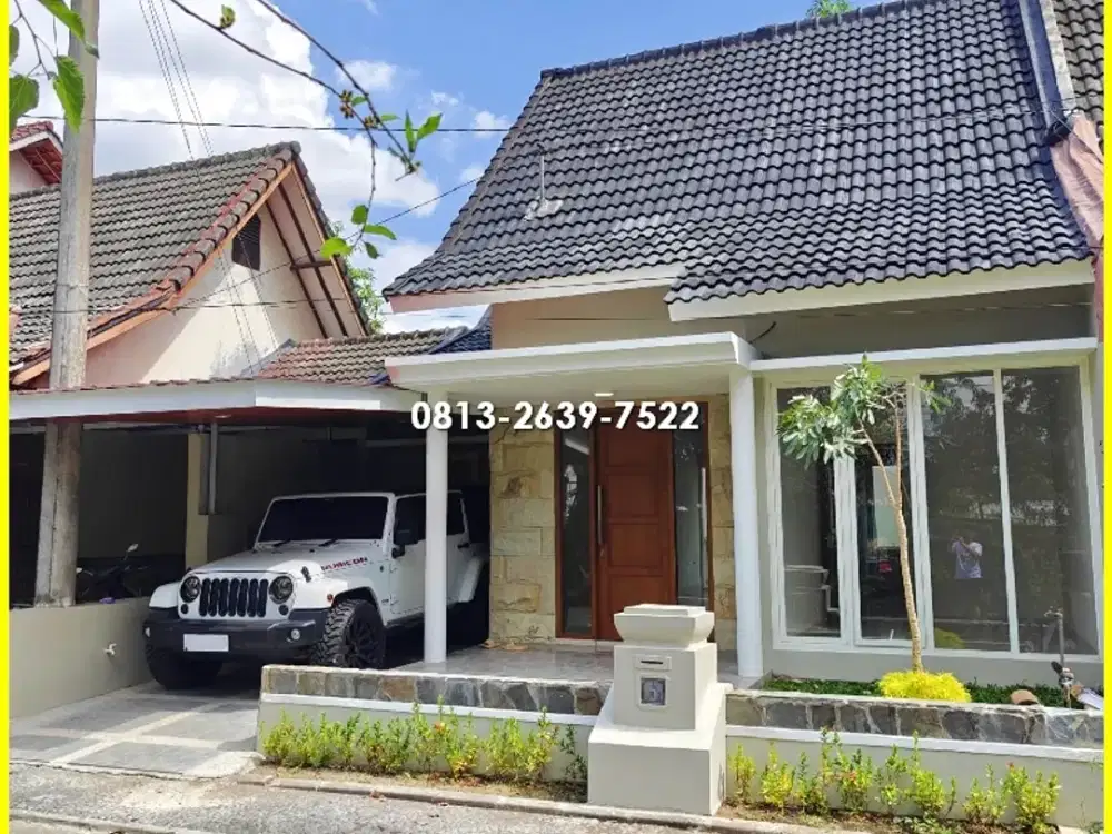 Dijual Rumah Tepi Jl Palagan Km9 Jalan 8 Meter