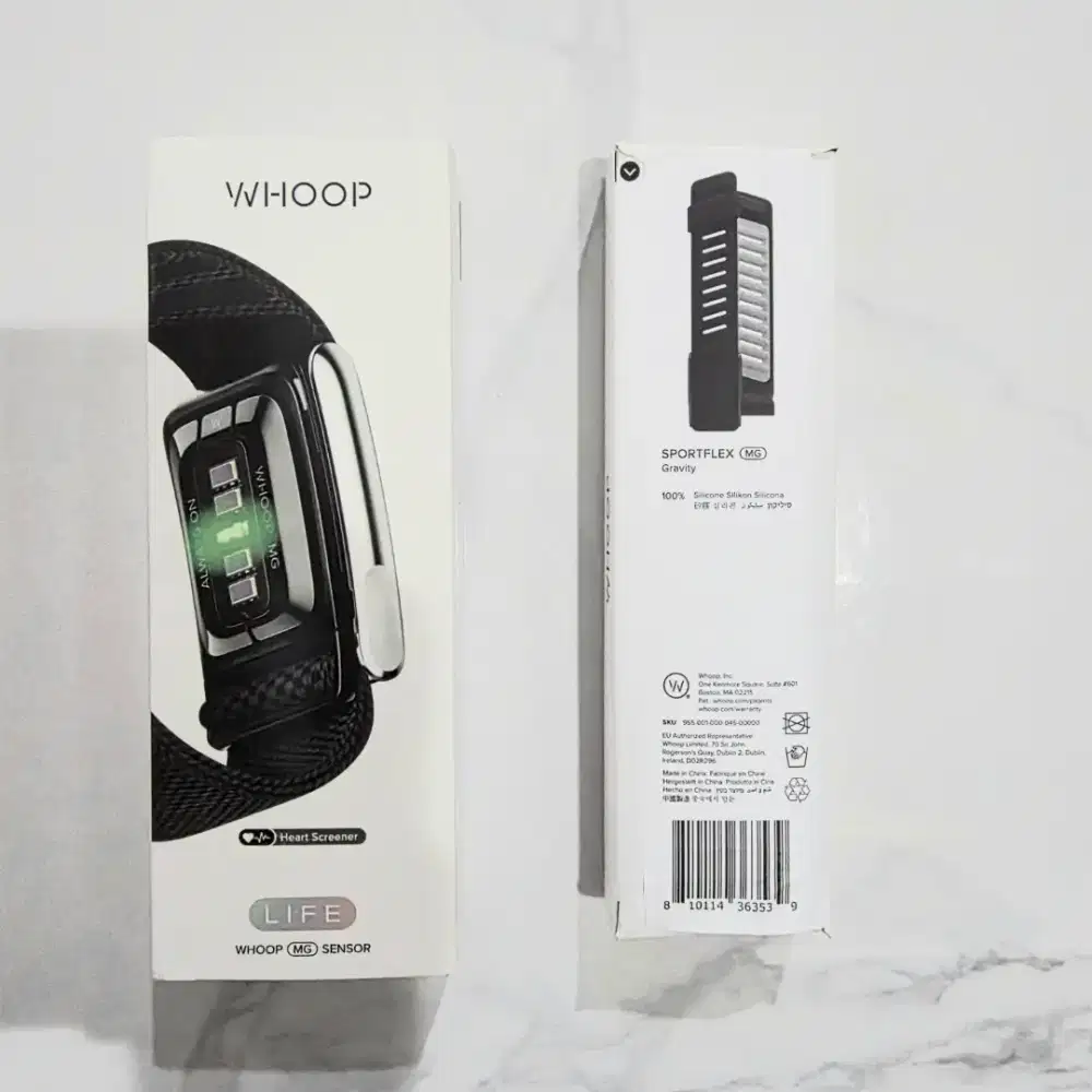 Whoop 5.0 MG Life Fullset Like New Banyak Bonus Seharga One Peak