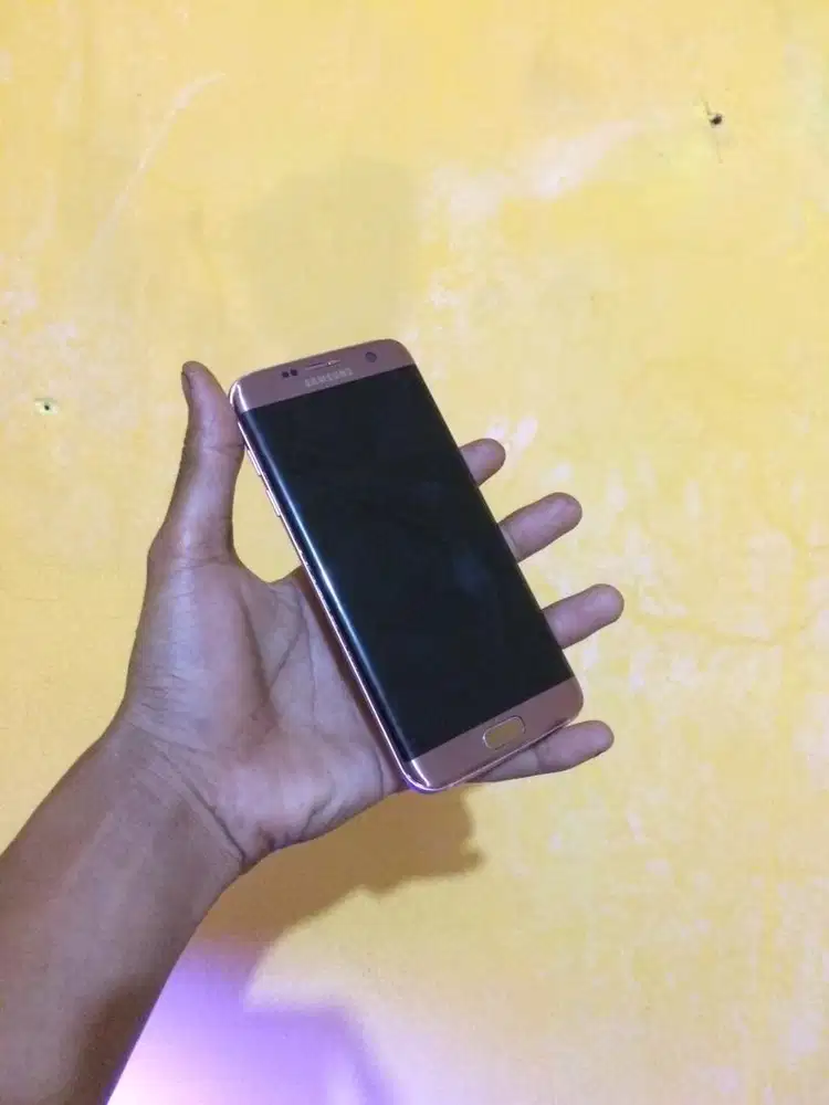 samsung s7 edge sein pink rose mati