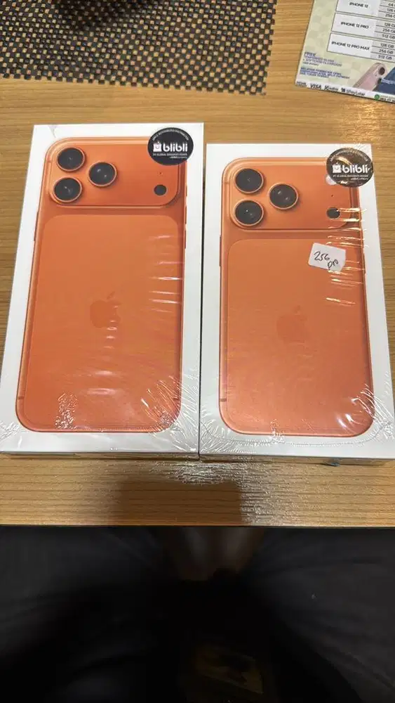Ready iphone 17 promax  segel new resmi