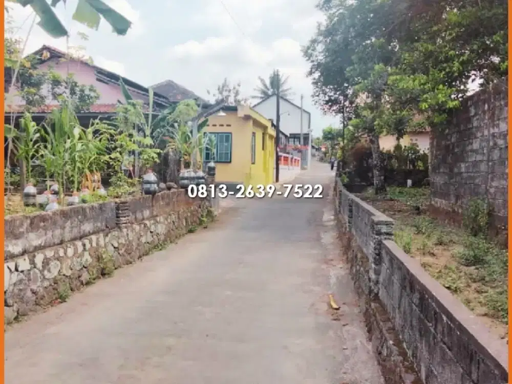 Spek Tanah Murah Dijual di Harjobinangun Pakem