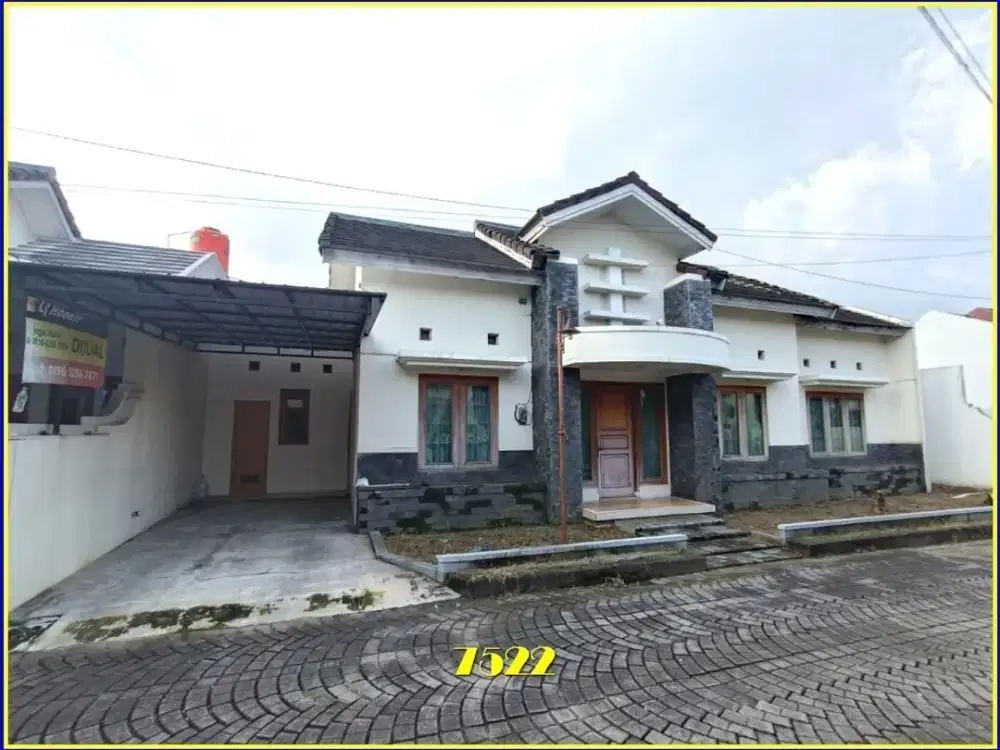 Rumah Jl Munggur Godean Siap Huni Halaman Luas