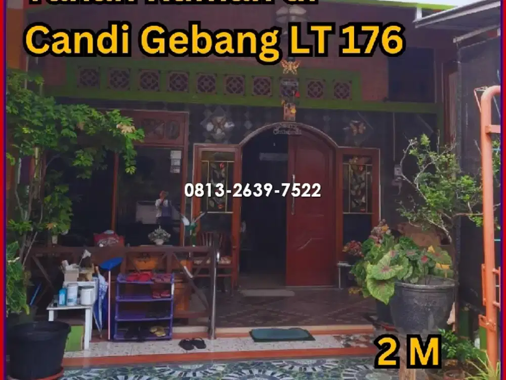 Rumah Semi Furnish Dijual Jl Candi Gebang Jogja