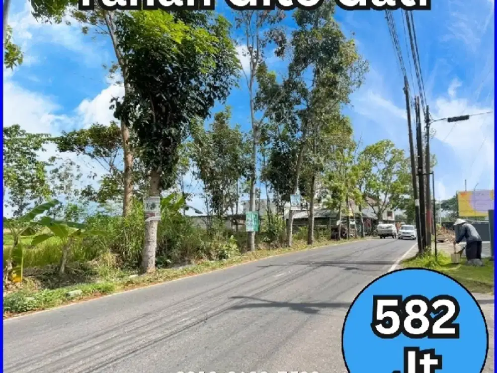 Dijual Tanah Pendowo, Mangku Aspal di Gito Gati