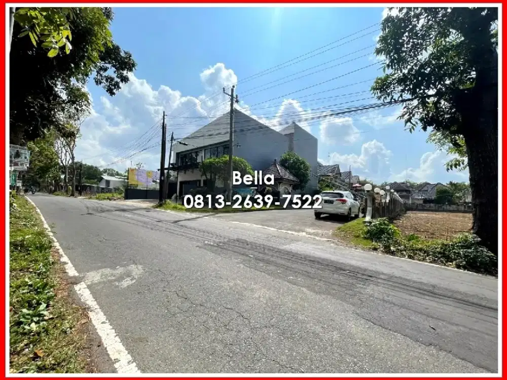 Cocok Kost, Cocok Viila, Tanah Dijual Jl gito Gati Sleman