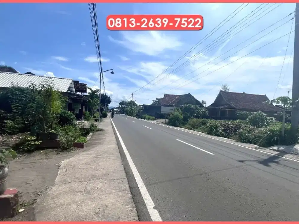 Tanah Kalasan Dijual 400 Jt JL LPMP Sleman