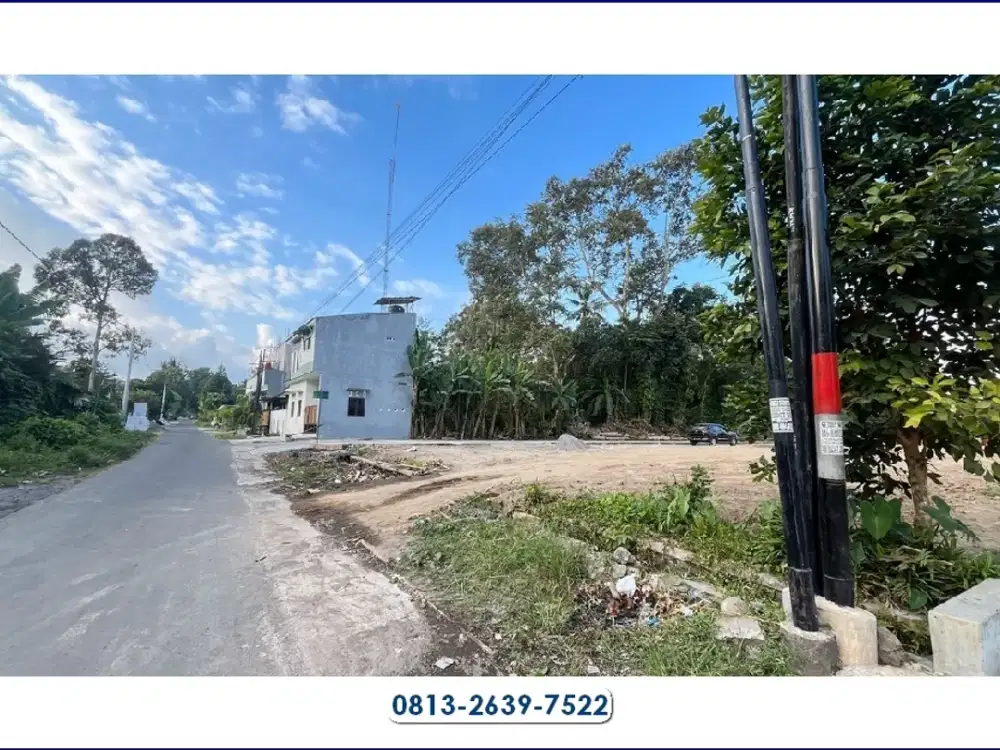 tanah 160 m di ngemplak sleman, shmp