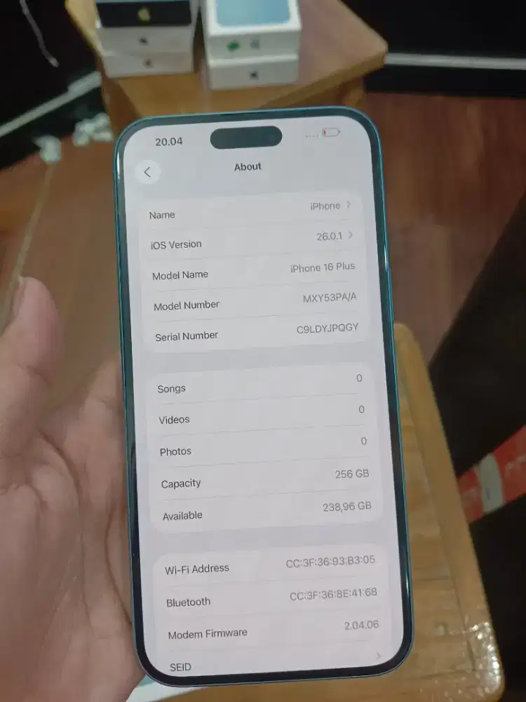 iphone 16 plus 256 ex ibox
