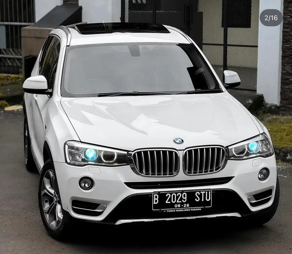 BMW X3 F5 LCI XDrive Bensin Panoramic Thn 2015 Pemakaian 2014 NIK