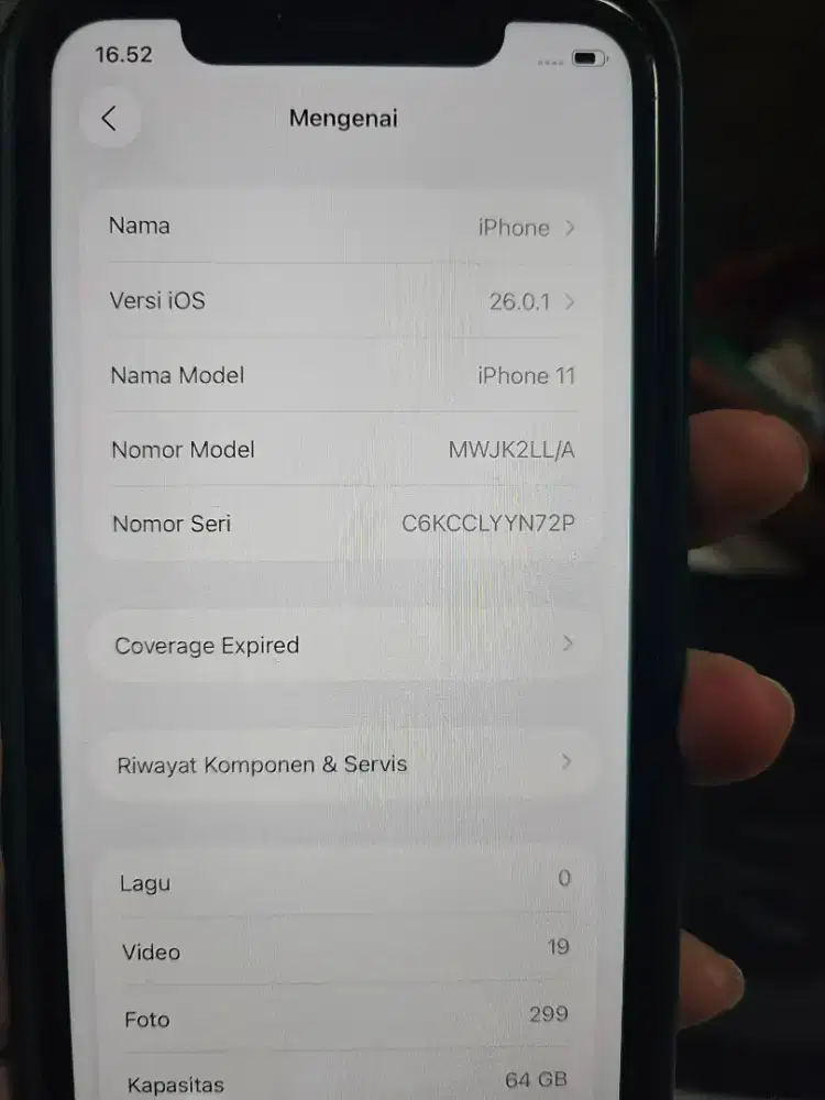 Ip 11 64 gb ex inter