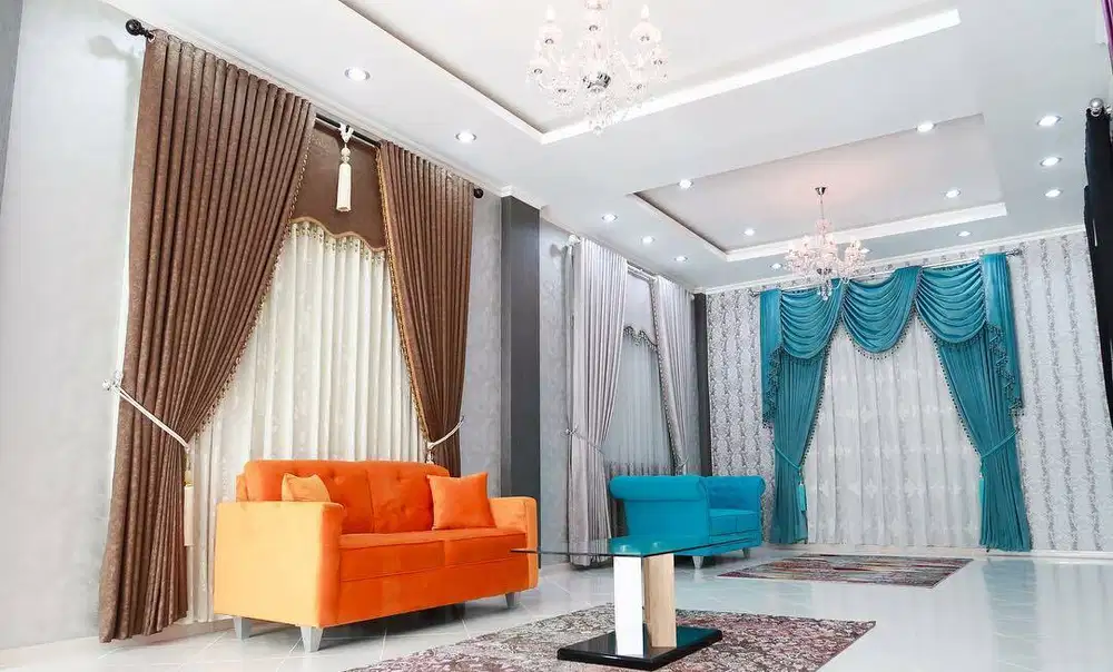 Menjual Gorden Free Survey Wallpaper Dinding Korden Gordeng  Horden
