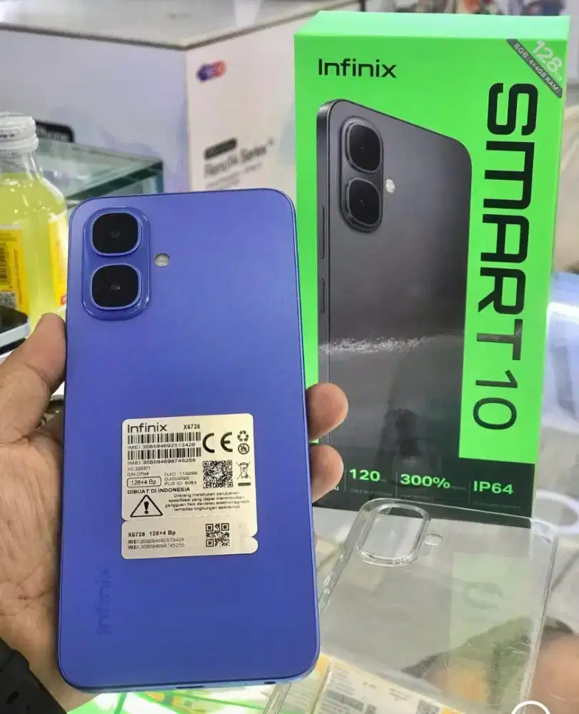 INFINIX SMART 10 RAM 4/128 BARU
