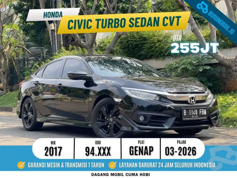 [TERMURAH] Honda Civic 1.5 Turbo AT 2017