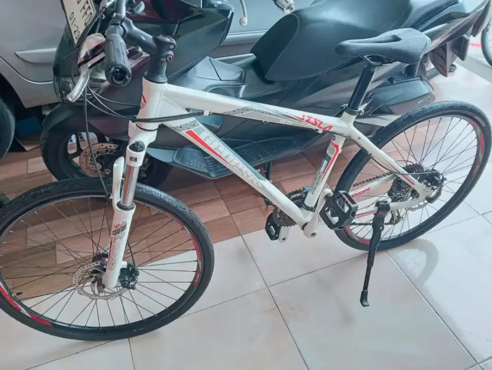 Sepeda gunung merk Tesla