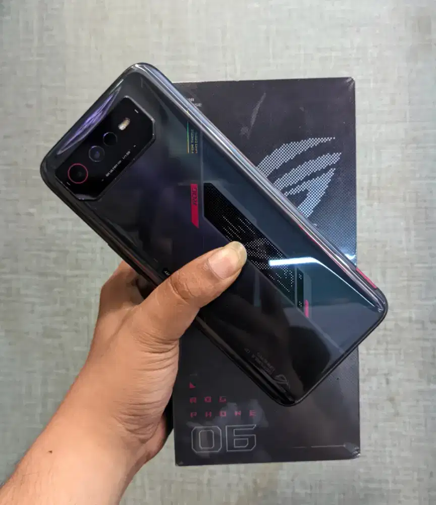 Asus Rog 6 8/256 5G Mulus Lengkap Fullset Original