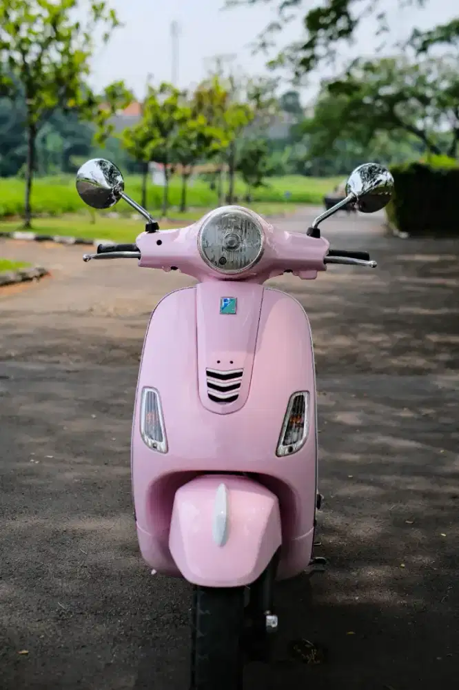 Vespa Lx 125 iget 2018 (repain series warna pink)