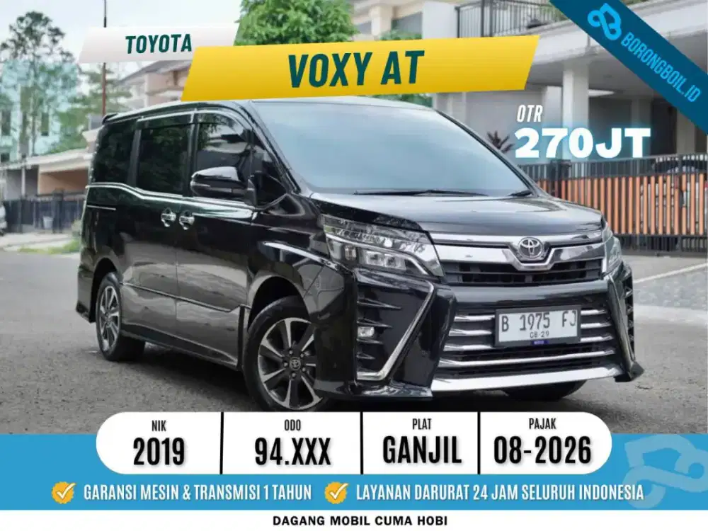 [TERMURAH] Toyota Voxy 2.0 AT 2019