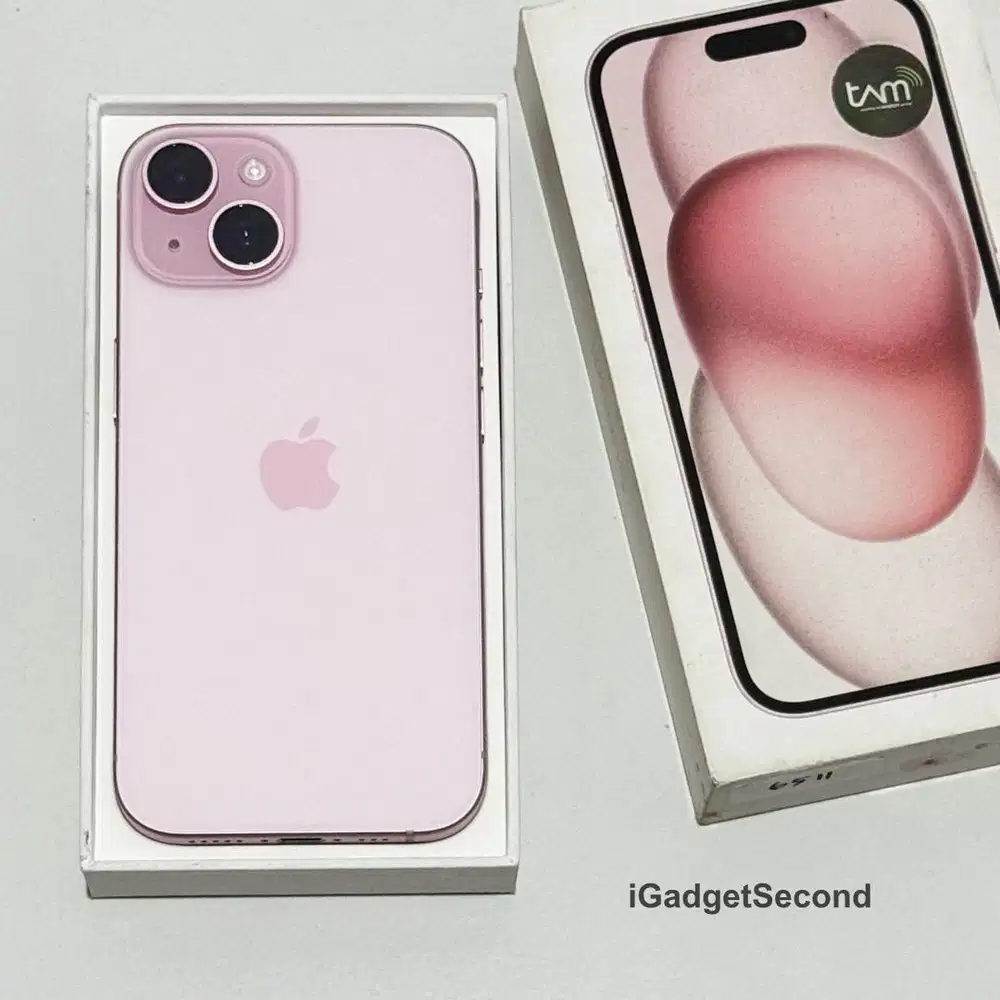 IPHONE 15 128GB IBOX PINK BH 100%