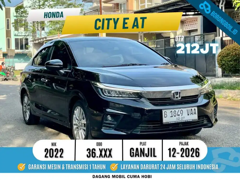 [TERMURAH] Honda City E 1.5 AT 2022