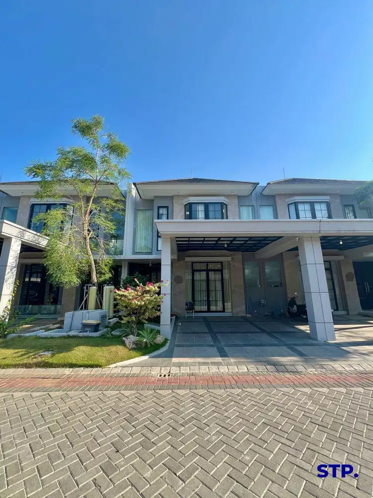 Rumah furnished di cluster Aruba Villa di Grand Island Pakuwon City
