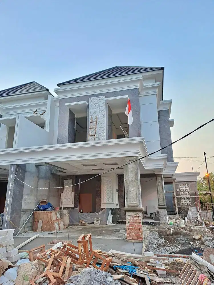 3 unit, Rumah baru di Galaxi Bumi Permai Araya tahap 2 Surabaya Tipe C