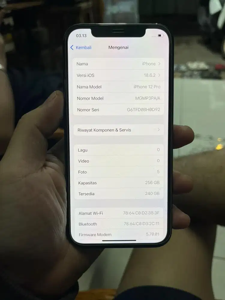 iphone 12 pro 256gb bh 77 unit only