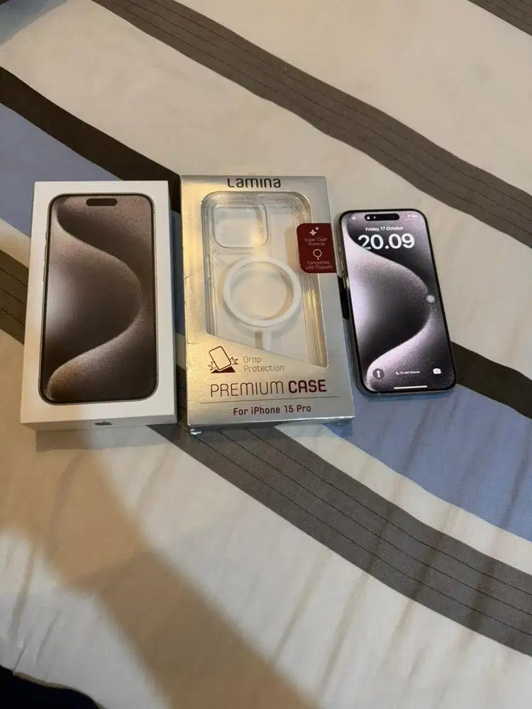Iphone 15 pro 128 titanium ex ibox