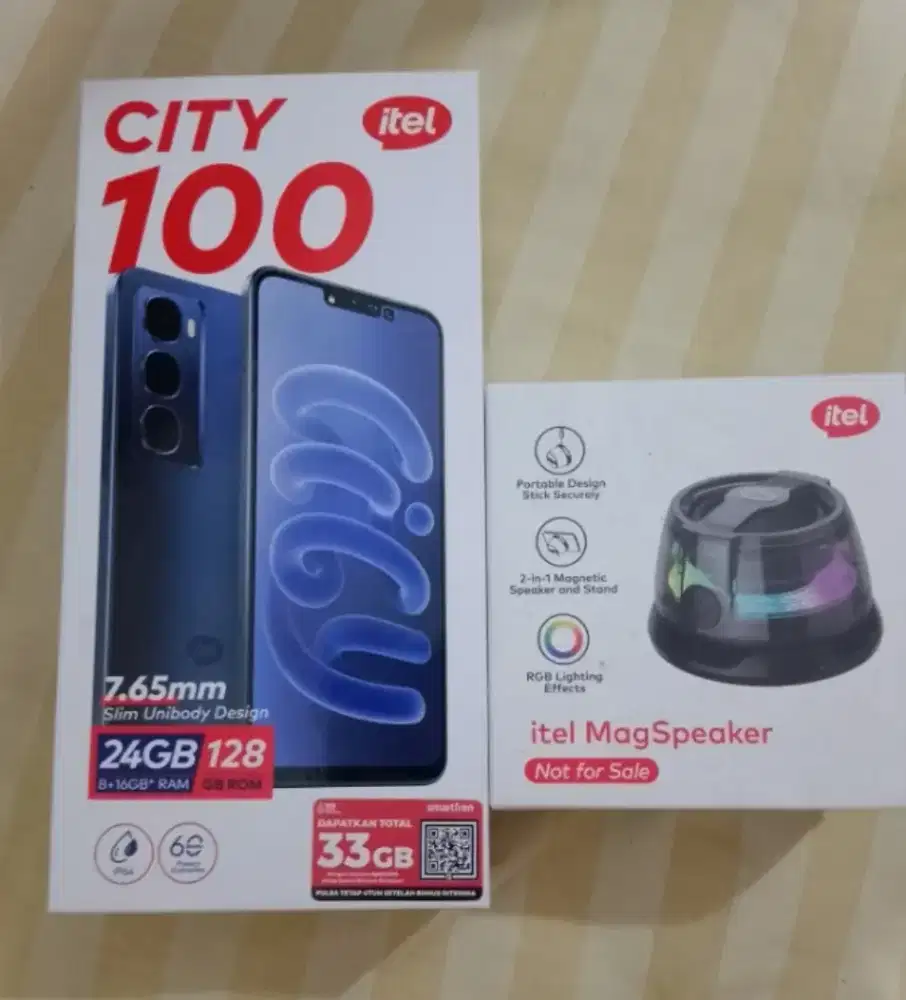 Itel city 100 fullset