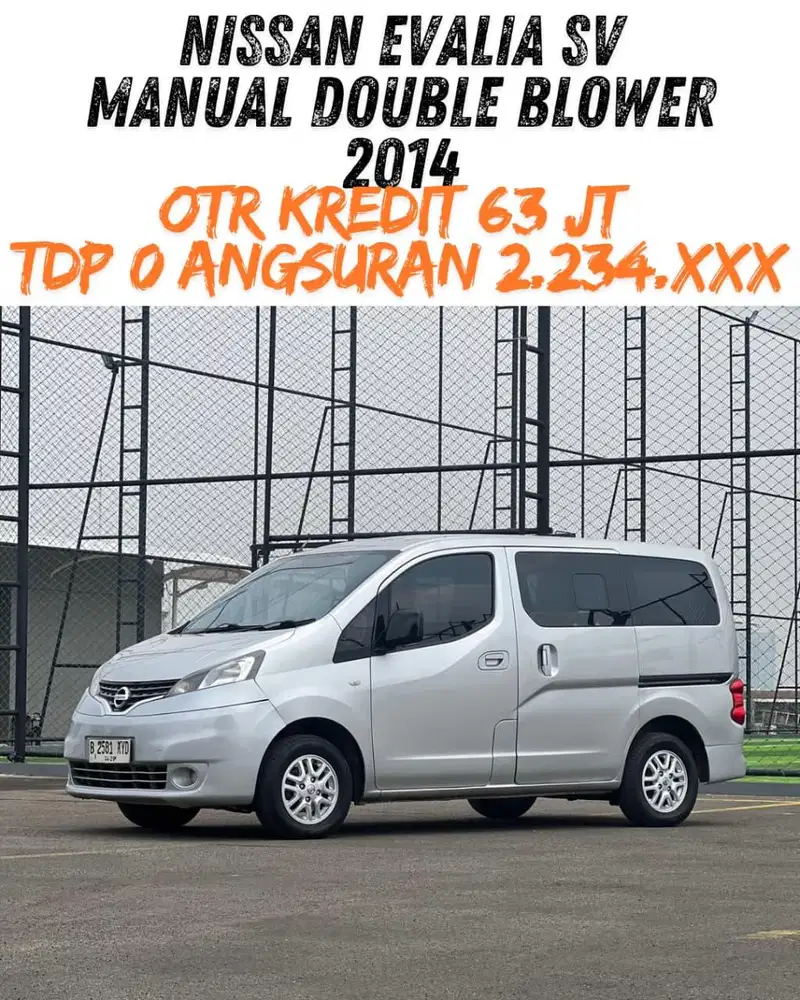 TDP 0 Nissan Evalia Sv manual 2014 double blower