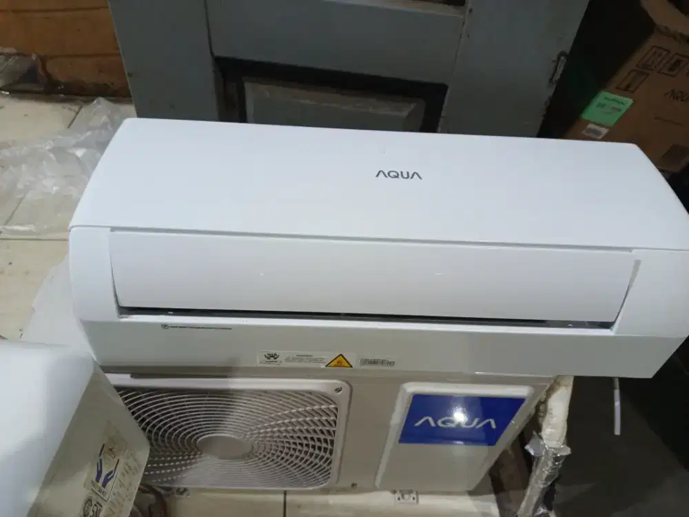 AC 1pk Aqua baru 7bulan pakai