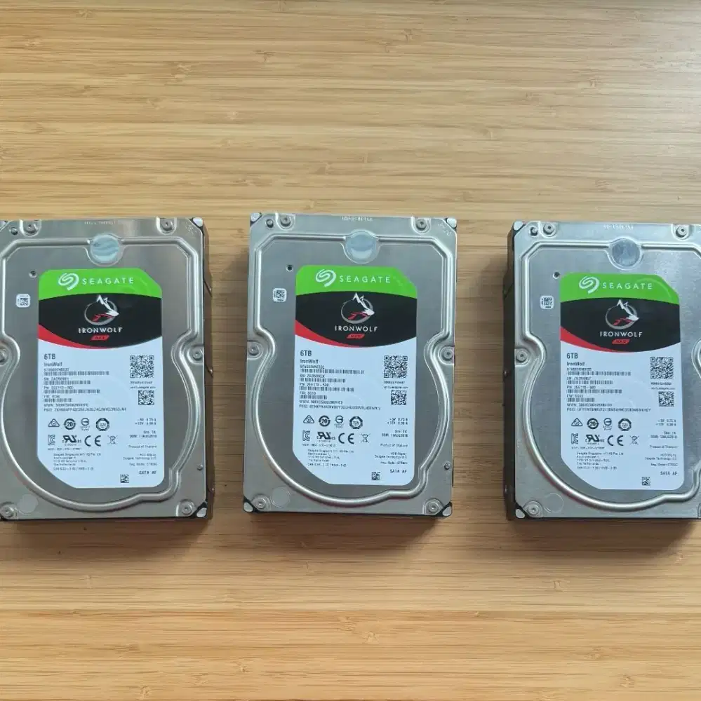 Seagate Ironwolf 6TB hard disk HD komputer computer