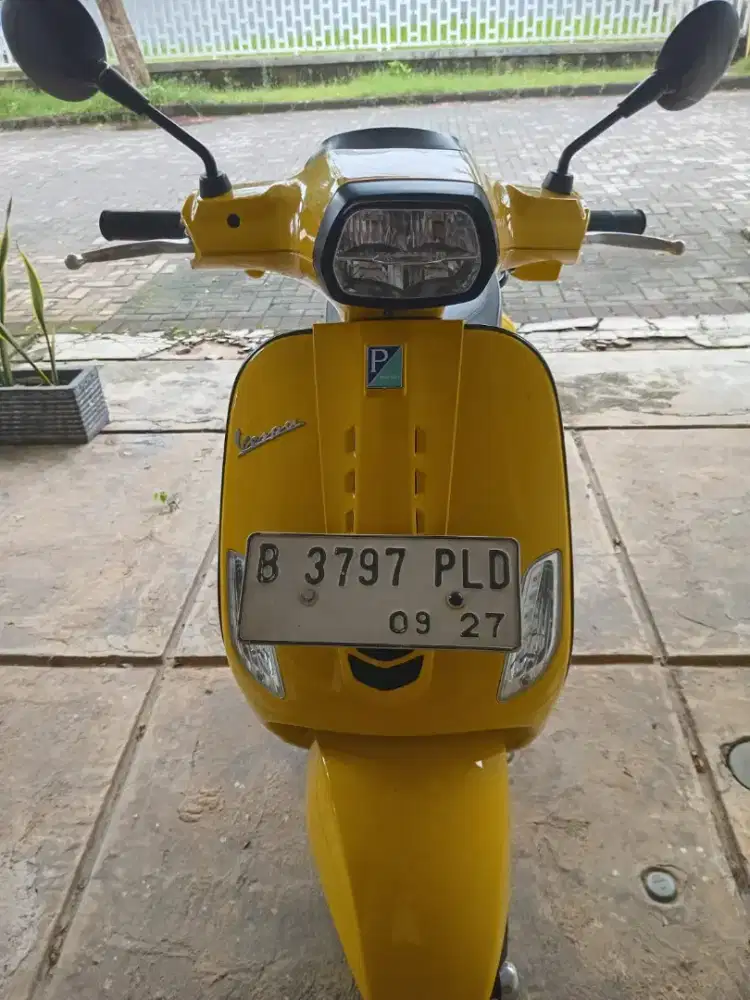 VESPA S 125 TAHUN 2022 GRESS PEMAKAIN PRIBADI