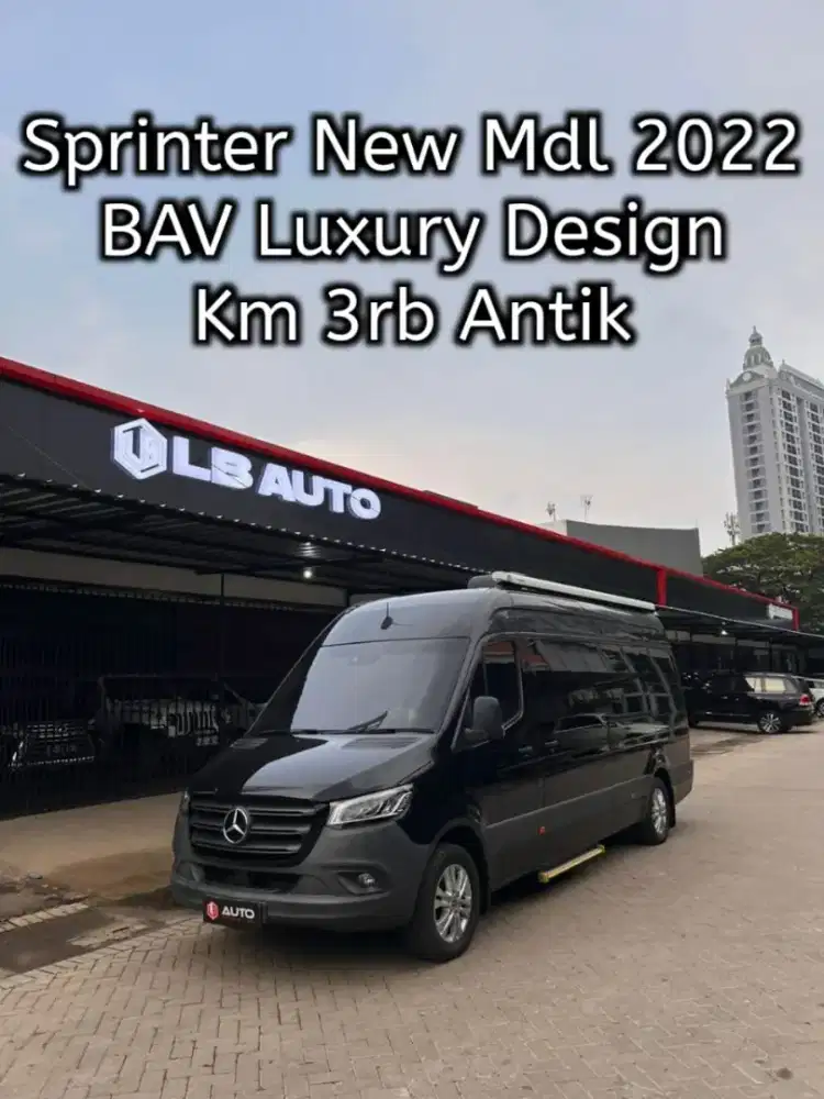 Mercedes Benz Sprinter A415 CDI 2022/2021 Hitam Km3rb