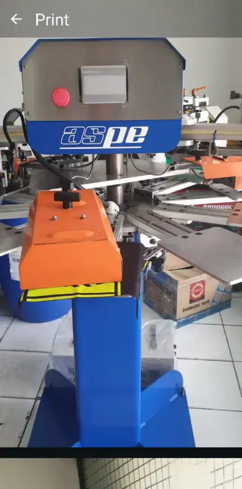 Mesin Aspe Label Printer 4 Color