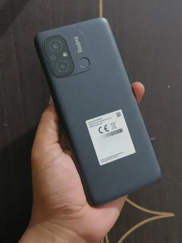 REDMI 12C 4/128GB NORMAL SEGEL KELENGKAPAN HP SAJA