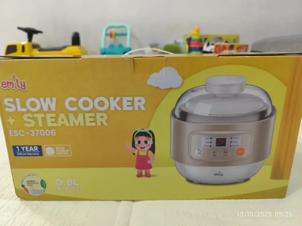 Slow cooker + steamer Emily ESC-37006