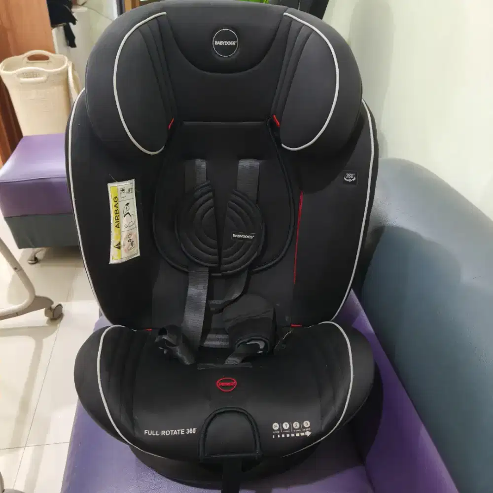 Carseat Babydoes Full Rotate 360 Preloved