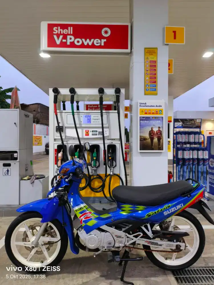 Satria RU Lumba Kenny Roberts 2 tak non hiu