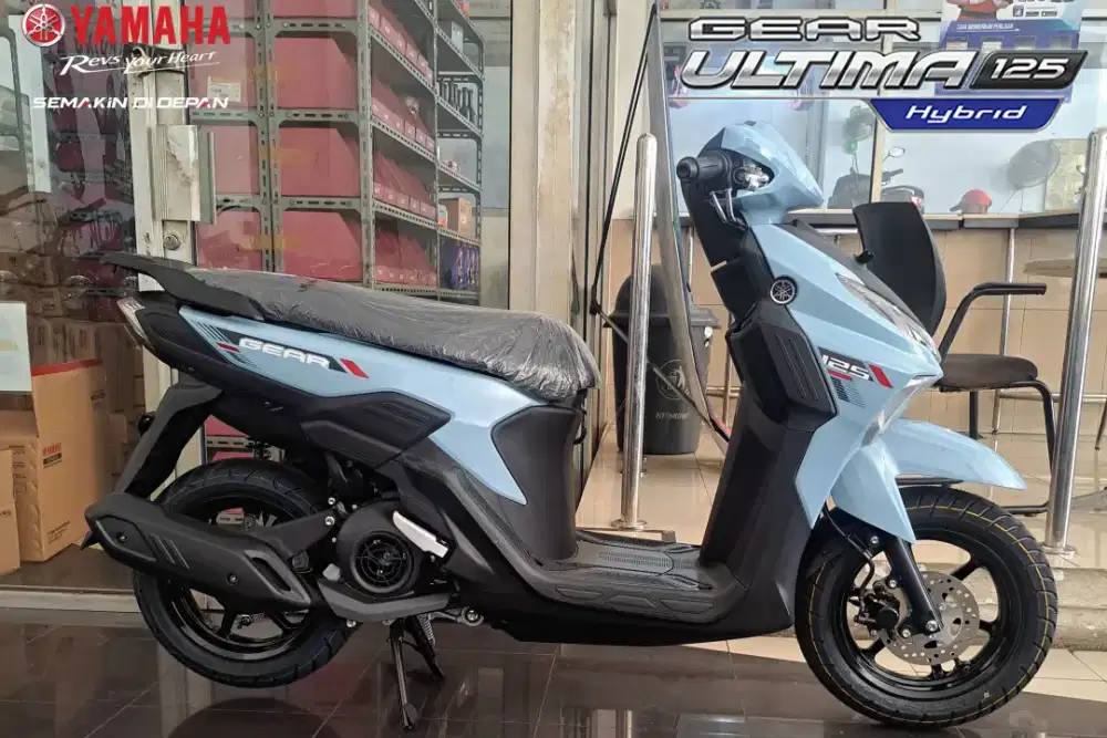 [ Motor Baru ] gear ultima hybrid biru langit