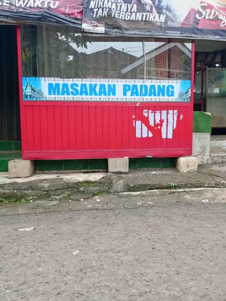 Jual etalase nasi Padang