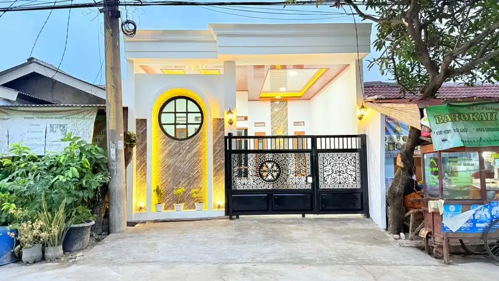Dijual Rumah Minimalis Di jalan Utama 100% garansi tidak banjir