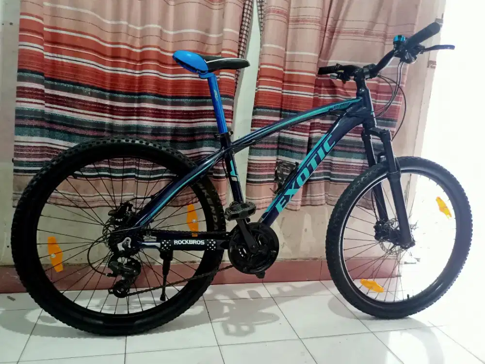 Sepeda MTB Frame Alloy,3X8 Speed,Rem Hidrolik,Mulus,Normal,Siap gowes.
