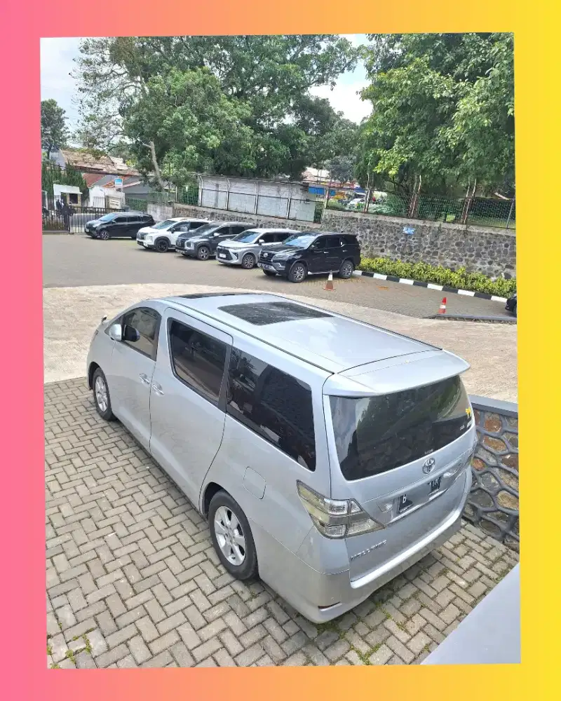 TERMURAH Vellfire Alphard 2.4 Sunroof