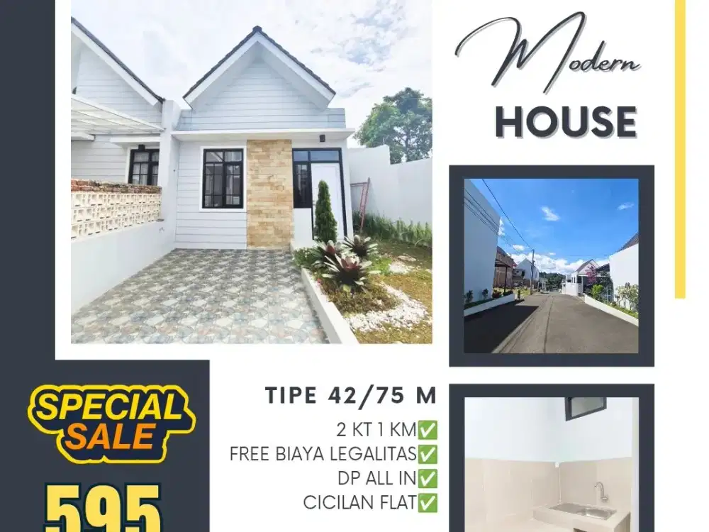 Jual Rumah Hook Gaya Amerika Klasik Murah Banget Dekat Kota Cimahi Bonus Free Kulkas