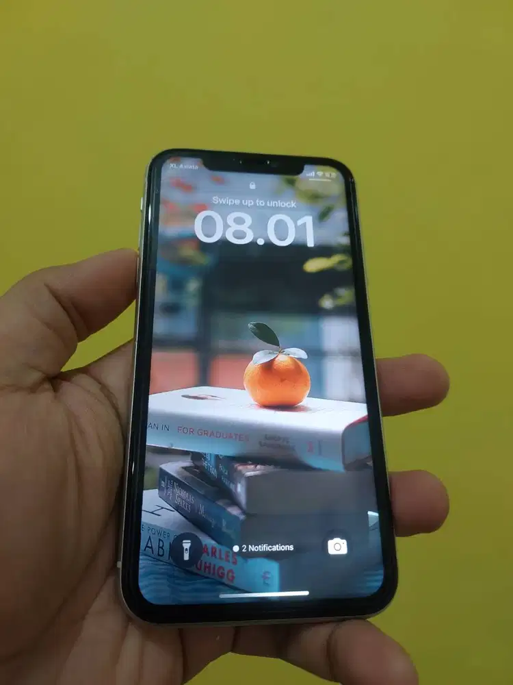 iphone 11 128gb white ibox pa/a minus LCD dan NFC