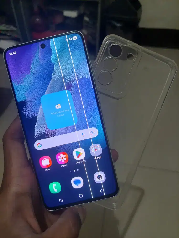 Samsung S21 FE 5G 8/256GB Minus Ringan Cek Deskripsi