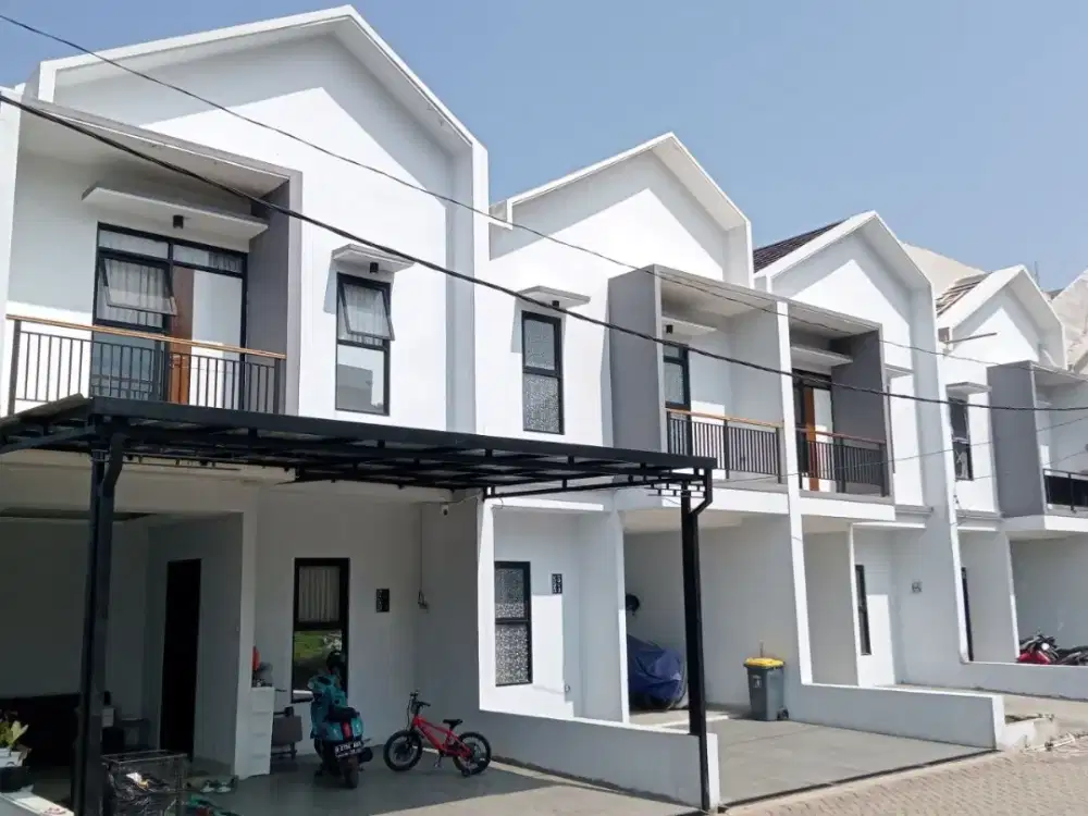 Nyaman serasa villa, Rumah cluster dijual di Cilame bandung barat