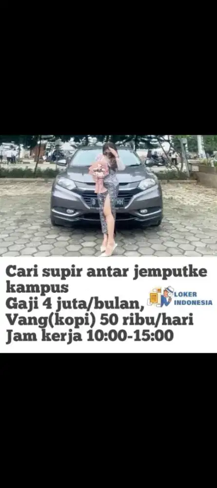 Lowongan kerja  sopir