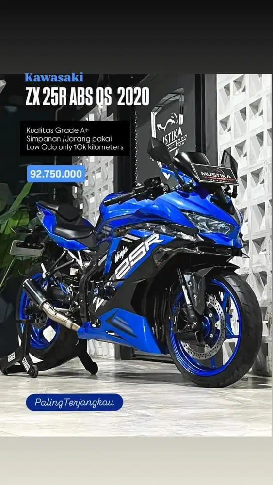 Type Termahal‼️ Kawasaki ZX25R ABS QS 2020 Km 10rb - Zaky Mustika